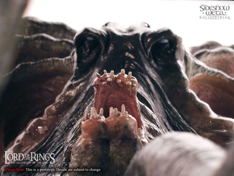 Sideshow Collectibles Weta Collectibles The Lord of the Rings The Watcher in The Water Polystone Statue